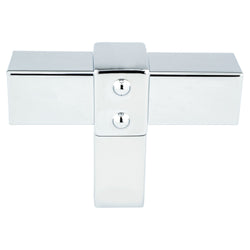 Rivet Rebel Polished Chrome Knob - DecorHardware.com
