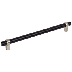 Key Grande 224 mm Pull (OA - 10-3/8" ) - Matte Black w/Satin N