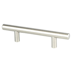 Tempo 3" Pull (OL-5 5/16") Brushed Nickel - DecorHardware.com