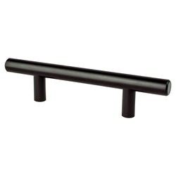 Tempo 3in Pull (OL-5 5/16") Black - DecorHardware.com