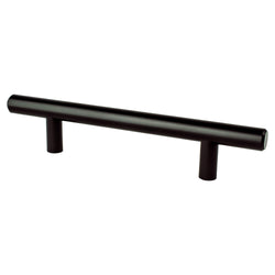 Tempo 96mm Pull (OL-6 1/8") Black - DecorHardware.com