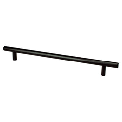 Tempo 224mm Pull (OL-11 3/16") Black - DecorHardware.com