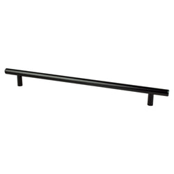 Tempo 256mm Pull (OL-12 7/16") Black - DecorHardware.com