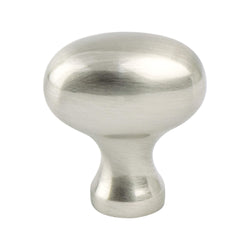 Transitional Adv Three  Knob Brushed Nickel - DecorHardware.com