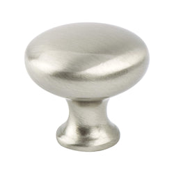 Traditional Adv Four 1 1/8" Knob Brushed Nickel - DecorHardware.com