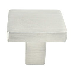 Contemporary Adv One  Knob Brushed Nickel - DecorHardware.com
