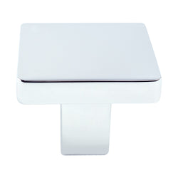 Contemporary Adv One  Knob Polished Chrome - DecorHardware.com