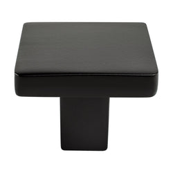Contemporary Adv One  Knob Matte Black - DecorHardware.com