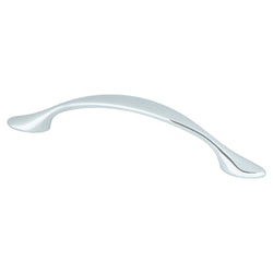 Transitional Advantage Three 96mm CC Polished Chrome Rounded E - DecorHardware.com