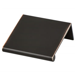 Bravo 32mm Edge Pull (OL-1 3/4") Verona Bronze - DecorHardware.com
