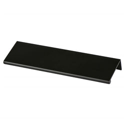 Bravo 112mm Edge Pull (OL-6") Satin Black - DecorHardware.com