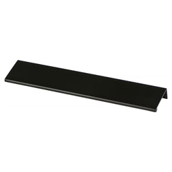 Bravo 169mm Edge Pull (OL-9 1/16") Satin Black - DecorHardware.com