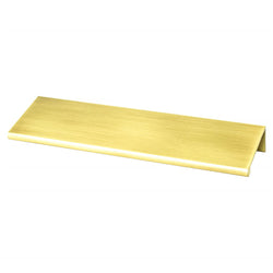 Bravo 112mm Edge Pull (OL-6") Satin Gold - DecorHardware.com