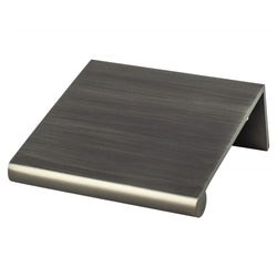 Bravo 32mm Edge Pull (OL-1 3/4") Graphite - DecorHardware.com