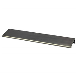 Bravo 169mm Edge Pull (OL-9 1/16") Graphite - DecorHardware.com