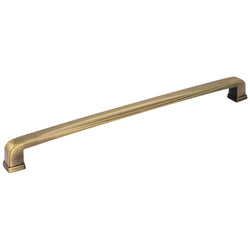 12-13/16" Overall Length Plain Square Appliance Pull. Holes ar - DecorHardware.com