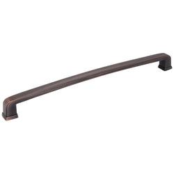 12-13/16" Overall Length Plain Square Appliance Pull. Holes ar - DecorHardware.com