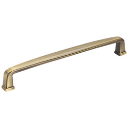 6-13/16" Overall Length Plain Square Cabinet Pull. Holes are 1 - DecorHardware.com