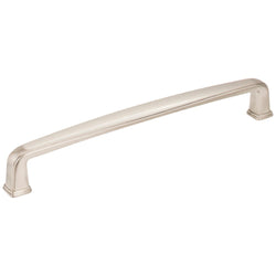 6-13/16" Overall Length Plain Square Cabinet Pull. Holes are 1 - DecorHardware.com