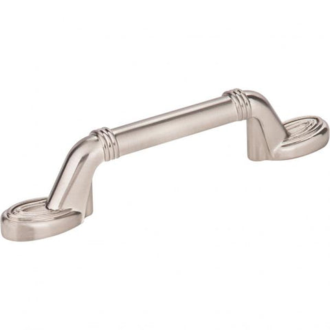 5-1/2" Overall Length Spiral Cabinet Pull. Holes are 3" center - DecorHardware.com