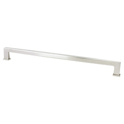 Subtle Surge 18" Appliance Pull (OL-18 7/16") Brushed Nickel - DecorHardware.com