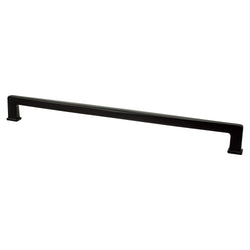 Subtle Surge 18" Appliance Pull (OL-18 7/16") Matte Black - DecorHardware.com