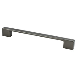 Skyline 224mm Pull (OL-9 1/4") Slate - DecorHardware.com