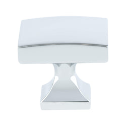 Epoch Edge  Knob Polished Chrome - DecorHardware.com