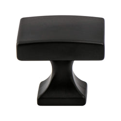 Epoch Edge  Knob Matte Black - DecorHardware.com