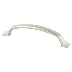 Epoch Edge 128mm Pull (OL-5 13/16") Brushed Nickel - DecorHardware.com