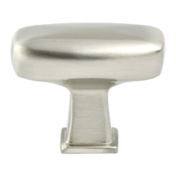 Subtle Surge  Knob Brushed Nickel - DecorHardware.com