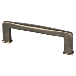Subtle Surge 96mm Pull (OL-4 3/8") Verona Bronze - DecorHardware.com