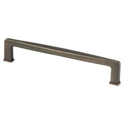 Subtle Surge 160mm Pull (OL-6 15/16") Verona Bronze - DecorHardware.com