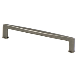 Subtle Surge 160mm Pull (OL-6 15/16") Vintage Nickel - DecorHardware.com