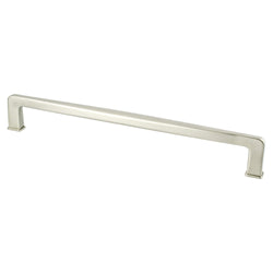 Subtle Surge 224mm Pull (OL-9 3/8") Brushed Nickel - DecorHardware.com