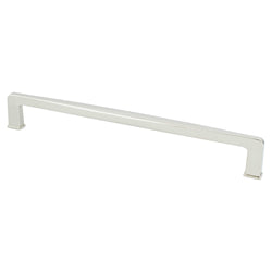 Subtle Surge 224mm Pull (OL-9 3/8") Polished Nickel - DecorHardware.com