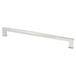 Subtle Surge 12" Appliance Pull (OL-12 5/8") Polished Nickel - DecorHardware.com