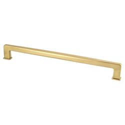 Subtle Surge 12" Appliance Pull (OL-12 5/8") Modern Brushed Go - DecorHardware.com