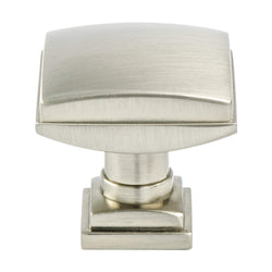 Tailored Traditional  Knob Brushed Nickel - DecorHardware.com