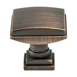Tailored Traditional  Knob Verona Bronze - DecorHardware.com