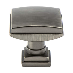 Tailored Traditional  Knob Vintage Nickel - DecorHardware.com