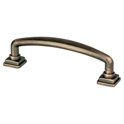 Tailored Traditional 96mm Pull (OL-4 1/2") Verona Bronze - DecorHardware.com