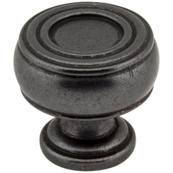 1-3/16" Diameter Gavel Cabinet Knob. Packaged with one 8-32 x - DecorHardware.com