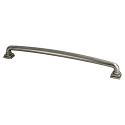 Tailored Traditional 12" Appliance Pull (OL-13") Vintage Nicke - DecorHardware.com