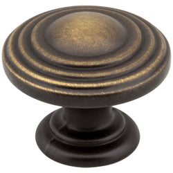 1-1/4" Diameter Ring Cabinet Knob. Packaged with one 8-32 x 1" - DecorHardware.com