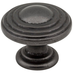 1-1/4" Diameter Ring Cabinet Knob. Packaged with one 8-32 x 1" - DecorHardware.com