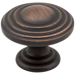 1-1/4" Diameter Ring Cabinet Knob. Packaged with one 8-32 x 1" - DecorHardware.com