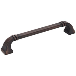 7-1/16" Overall Length Cabinet Pull. Holes are 160 mm center-t - DecorHardware.com