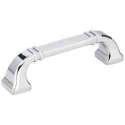 4-1/2" Overall Length Cabinet Pull. Holes are 96 mm center-to- - DecorHardware.com