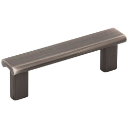 3-3/4" Overall Length Cabinet Pull. Holes are 3" center-to-cen - DecorHardware.com